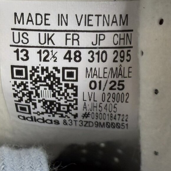 Adidas Gazelle Indoor Athletic Shoes Blue Orange Men’s Size 13 - Picture 7 of 8